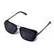 Мужские солнцезащитные очки чёрного цвета polarized J.2995.С5 фото 1