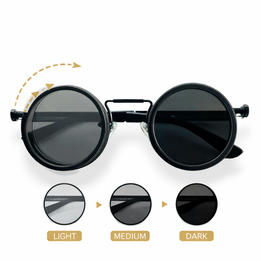 ᐉ Купити STEEL IRIS фотохромні окуляри з регульованим затемненням