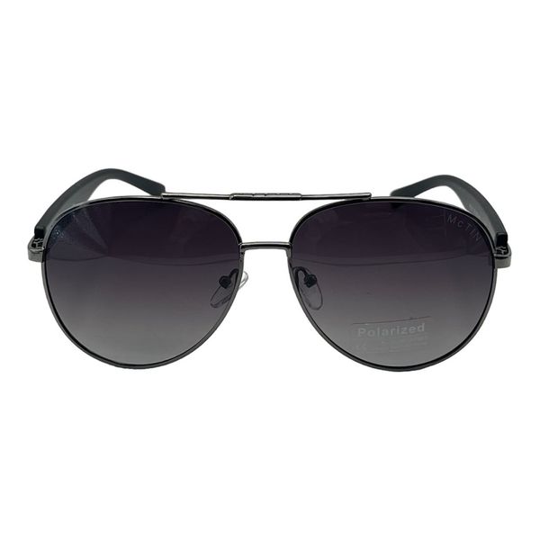 Мужские солнцезащитные очки polarized, графитовые E.P2311.C3 фото