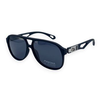 Сонцезахисні окуляри авиаторы Polarized черные Е.87001.C1 фото