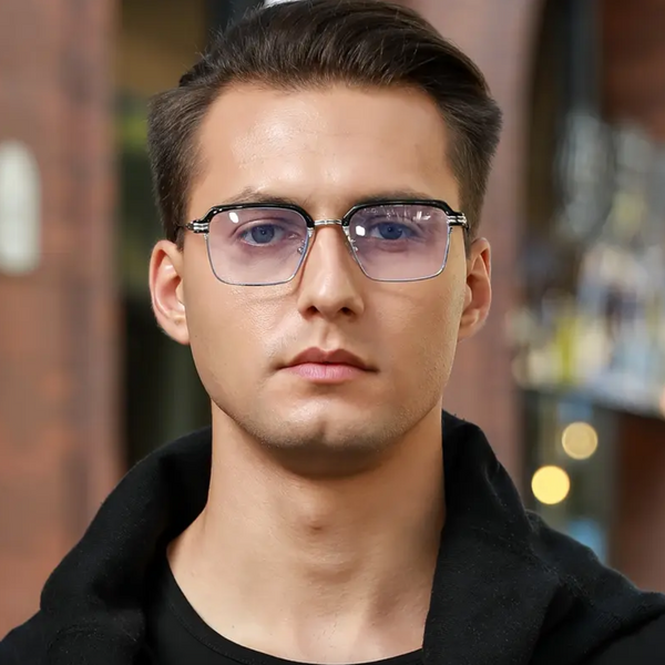 Прямокутні окуляри для комп'ютера Classic. Комплект R.3017.С2box-black фото