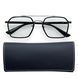 Компьютерные очки SmartVision2 квадратной формы. Комплект R.0039.С1box-black фото 1