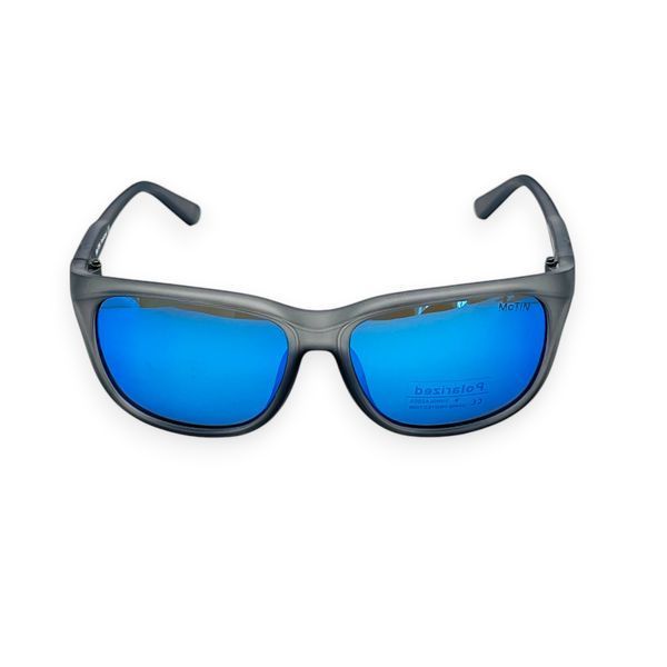 Сонцезахисні прямокутні окуляри Polarized сірі Е.P909.C5 фото