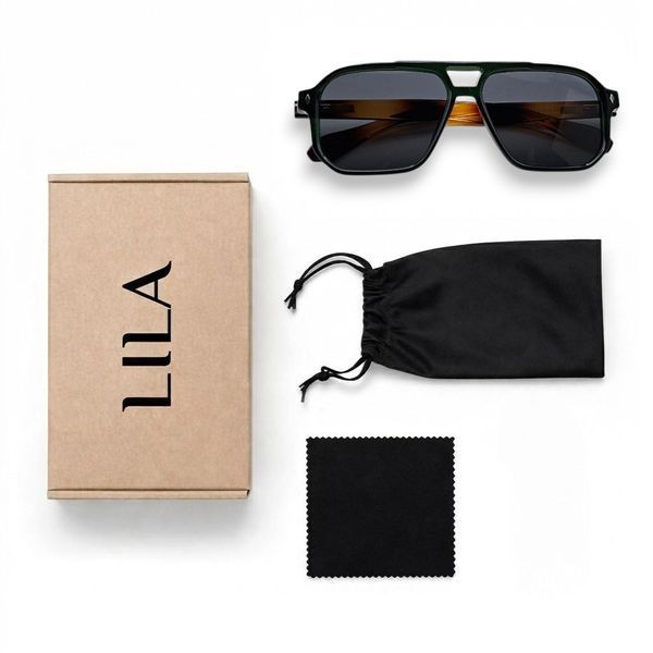 Сонцезахисні окуляри прямокутні з лінзою Polarized R.PE09303 фото