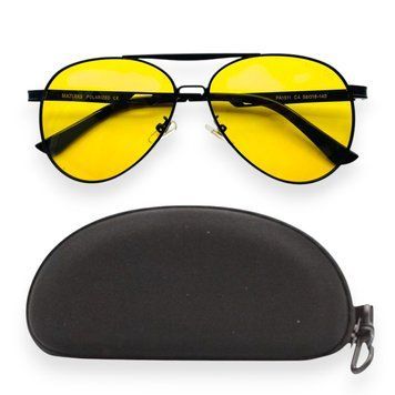 Автомобільні окуляри авіатори антифари з лінзами polarized  R.PA1511C4 фото