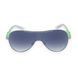 Солнцезащитные женские очки-маска polarized серебристые 2.31714 фото 2