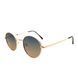 Солнцезащитные очки женские круглые, золотистые polarized K.GR3988_C14 фото 1