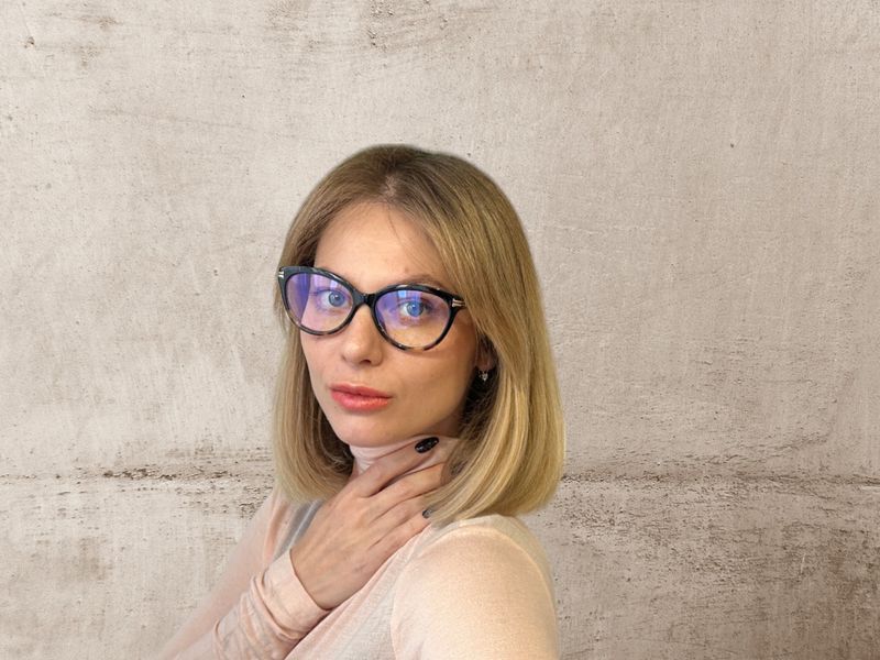 Жіночі комп'ютерні окуляри MJ котяче око леопардові Е.М1026С.10 фото
